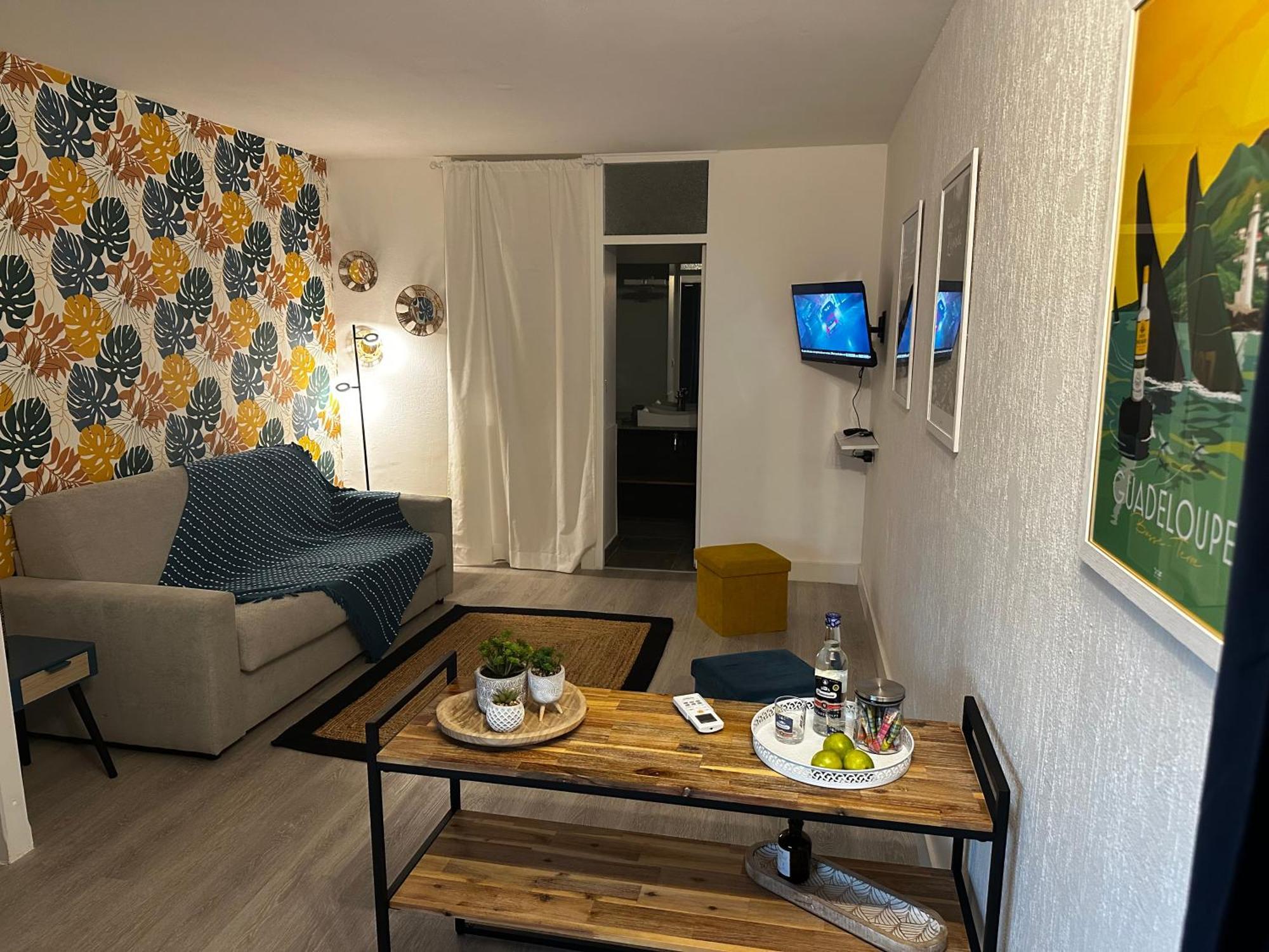 Ravissant Studio Marina Gosier Le Gosier  Exteriör bild